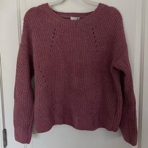 Blush pink sweater